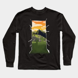 Peru landscape Long Sleeve T-Shirt